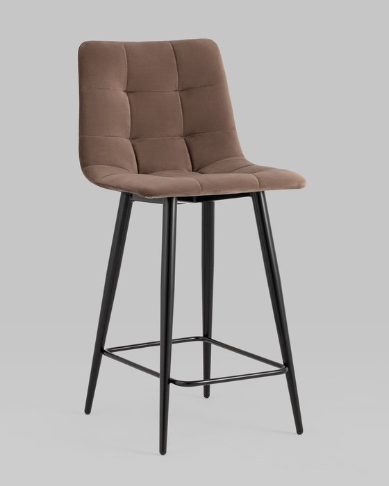 Стул полубарный Джанго коричневого цвета - купить Барные стулья по цене 6990.0