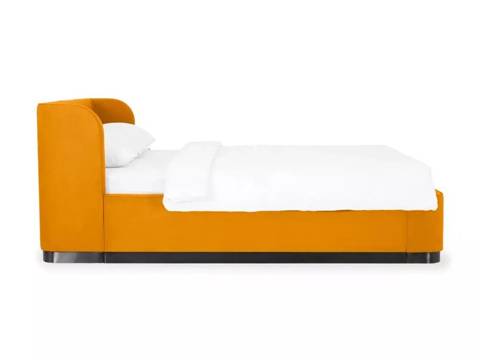 Кровать Vibe 160х200 оранжевого цвета с подъемным механизмом - лучшие Кровати для спальни в INMYROOM