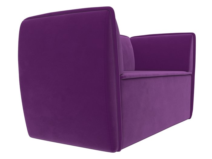 Прямой диван Бергамо фиолетового цвета - лучшие Прямые диваны в INMYROOM