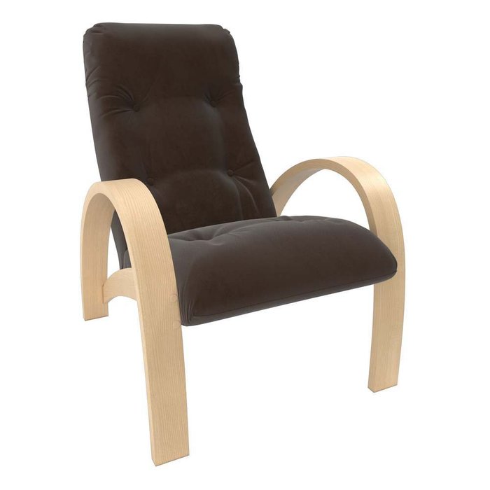 Кресло для отдыха Модель S7 с обивкой Verona_Brown