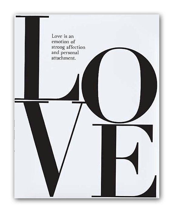 Постер "Love is Love" А4 Постер "Love is Love" А4
