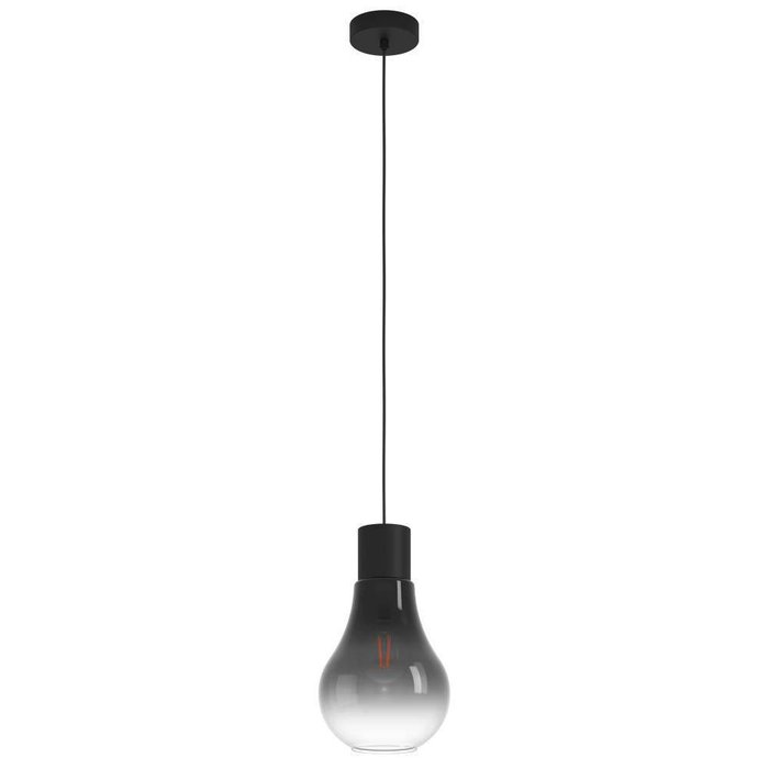Подвесной светильник Chasely черно-серого цвета