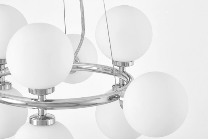 Подвесной светильник Lumina Deco Marsiada LDP 6033-9 CHR - лучшие Подвесные люстры в INMYROOM