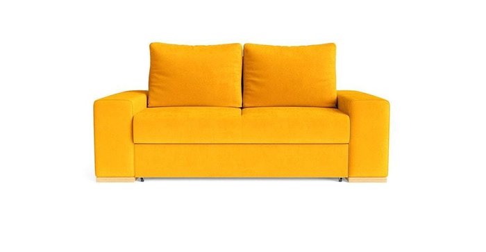 Диван-кровать Матиас желтого цвета