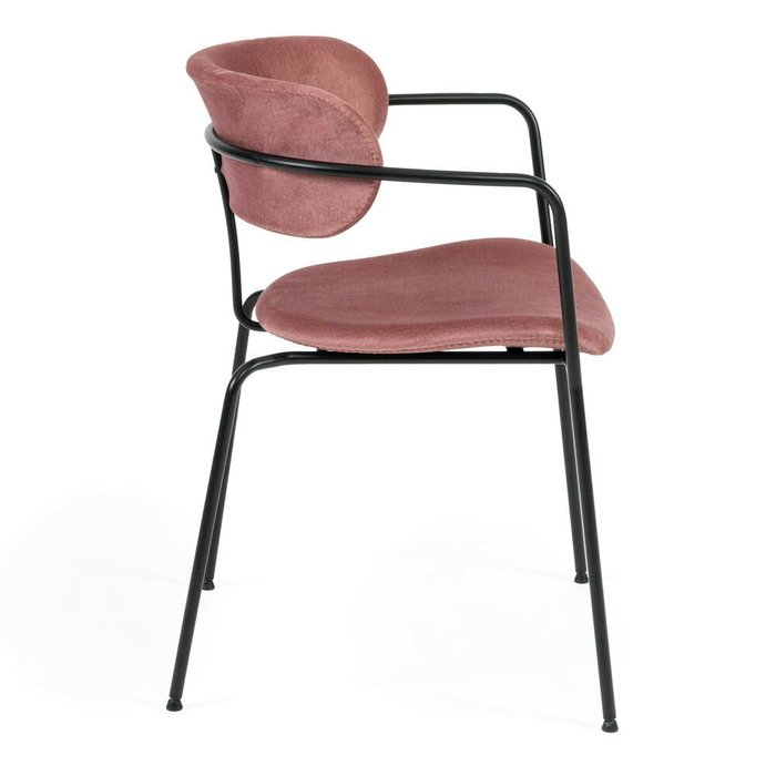Набор из двух стульев Van Hallen темно-розового цвета - лучшие Обеденные стулья в INMYROOM