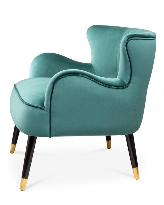 Кресло Swan бирюзового цвета - лучшие Интерьерные кресла в INMYROOM