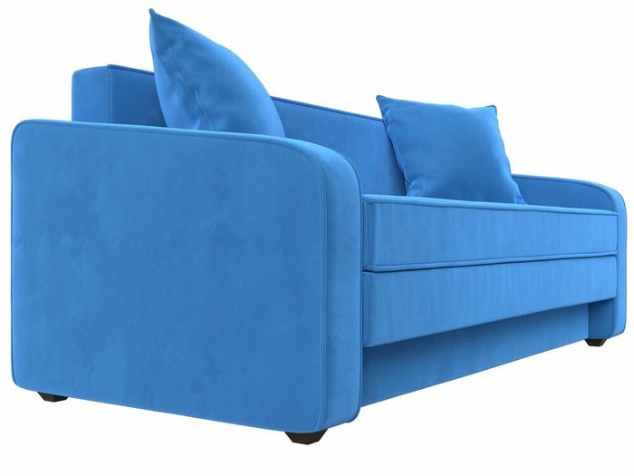 Диван-кровать Лига 013 голубого цвета - лучшие Прямые диваны в INMYROOM