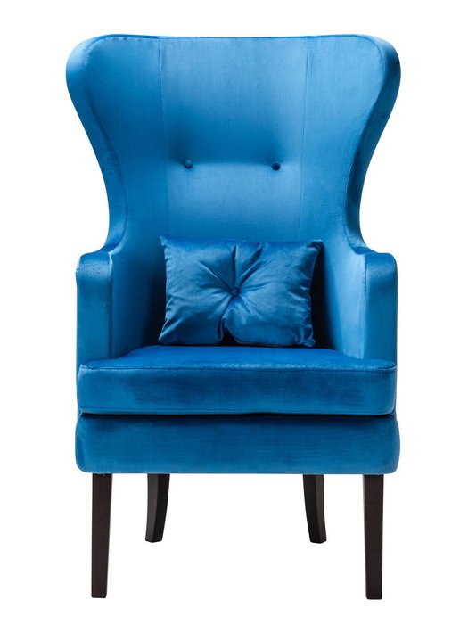 Кресло Хилтон Сканди Блю синего цвета - лучшие Интерьерные кресла в INMYROOM