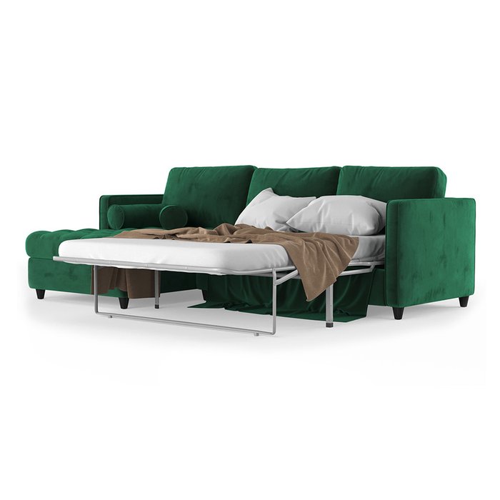 Диван-кровать Scott SFR зеленого цвета - лучшие Угловые диваны в INMYROOM
