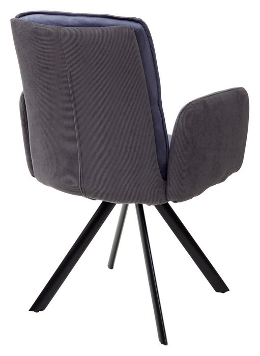 Стул Thunder серо-синего цвета - лучшие Обеденные стулья в INMYROOM