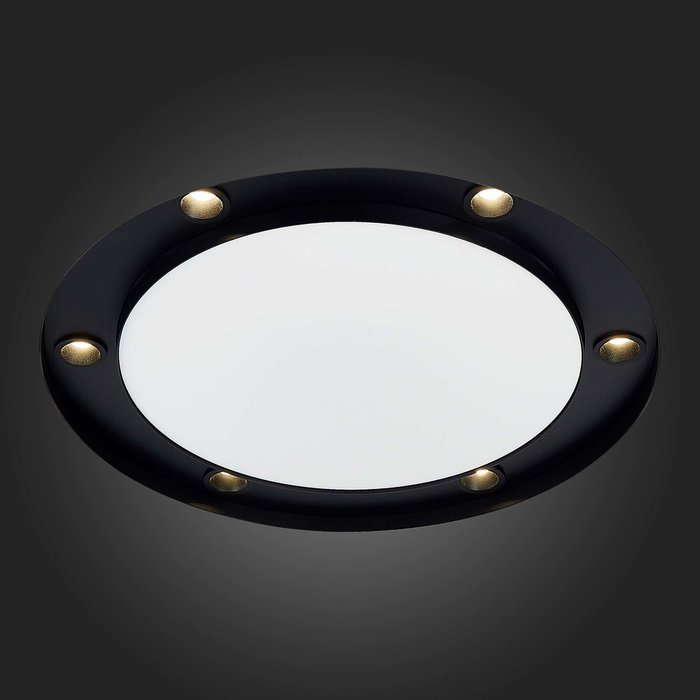 Встраиваемый светильник Ragt 4000 K черно-белого цвета - лучшие Потолочные светильники в INMYROOM
