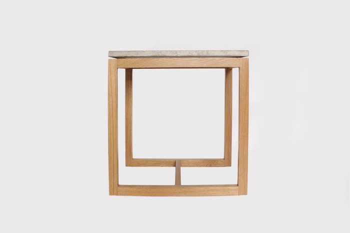 Кофейный столик "ДЖИМ" с бетонной столешницей - купить Кофейные столики по цене 9000.0