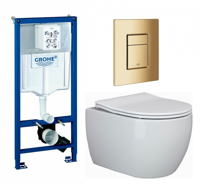 Комплект 3 в 1 инсталляция Rapid SL