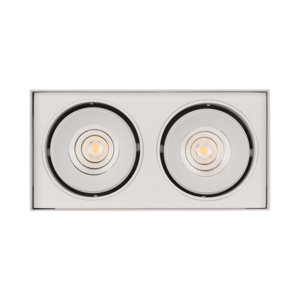 Накладной светильник SP-CUBUS 023084(2) (алюминий, цвет белый) - лучшие Накладные споты в INMYROOM