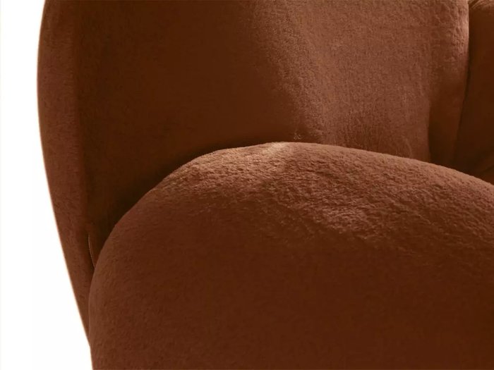 Кресло Flemming Wood коричневого цвета - лучшие Интерьерные кресла в INMYROOM