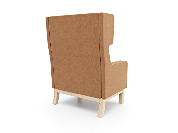 Кресло Айверс Хай коричневого цвета - купить Интерьерные кресла по цене 28878.0