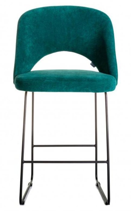 Кресло барное Lars изумрудного цвета - лучшие Барные стулья в INMYROOM
