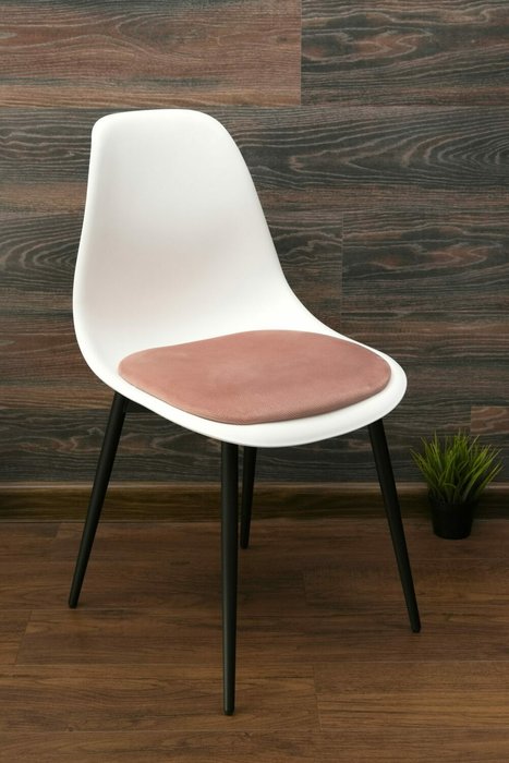 Стул Туссе бело-розового цвета - купить Обеденные стулья по цене 3990.0