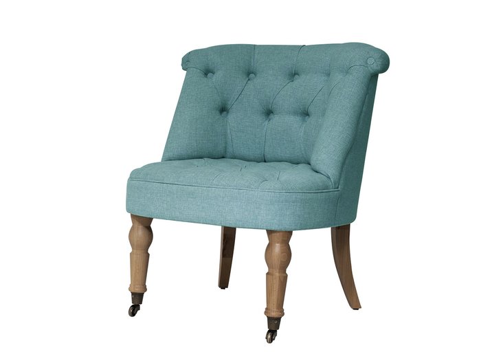 Кресло Visconte мятного цвета - купить Интерьерные кресла по цене 18900.0