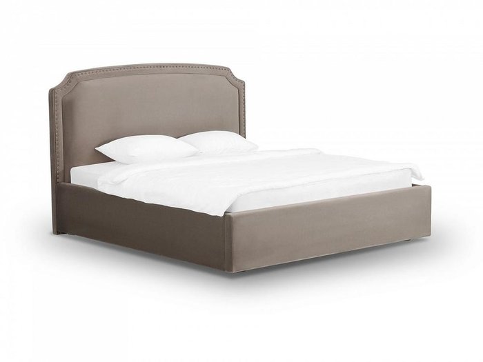 Кровать Ruan 180х200 коричневого цвета с подъемным механизмом - купить Кровати для спальни по цене 136700.0