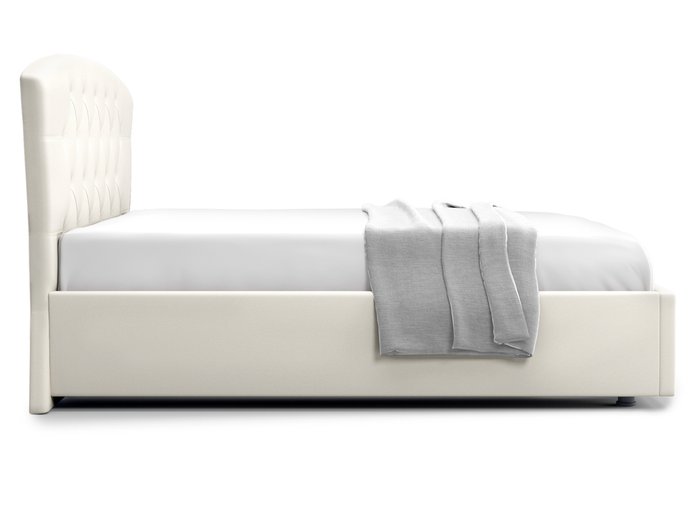 Кровать Premo 120х200 белого цвета с подъемным механизмом - лучшие Кровати для спальни в INMYROOM