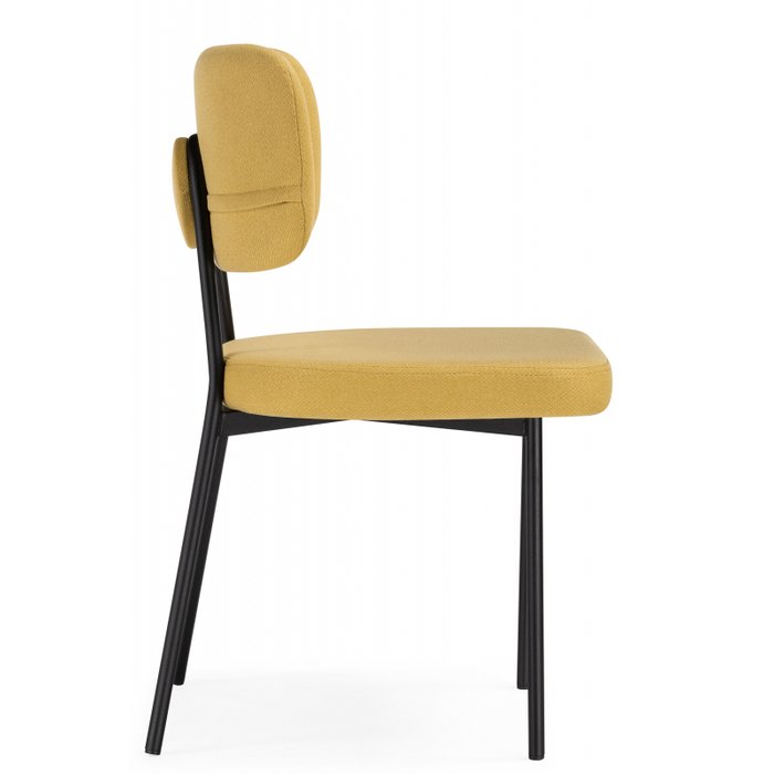 Обеденный стул Вакао желтого цвета - лучшие Обеденные стулья в INMYROOM