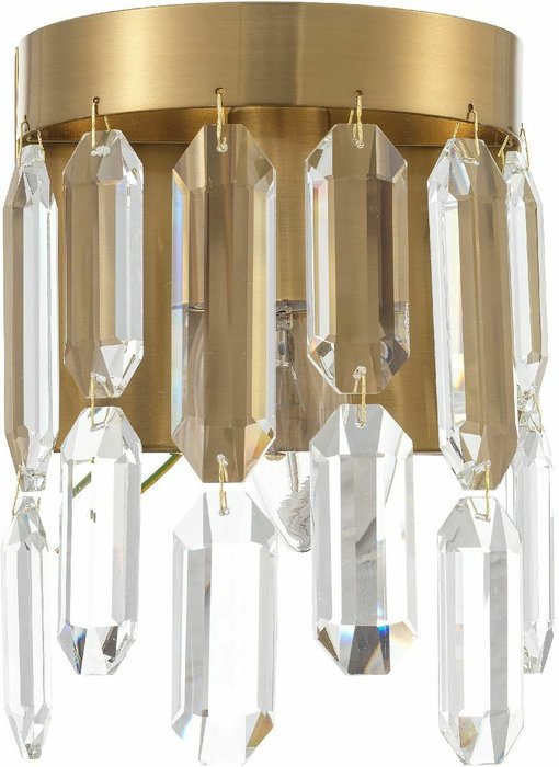 Настенный светильник David MR1972-1W (хрусталь, цвет прозрачный)