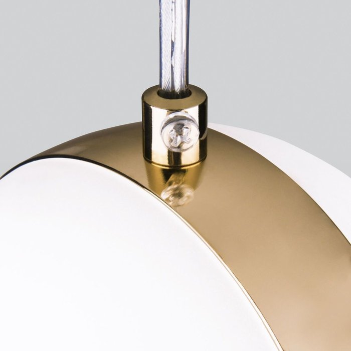 Подвесной светильник DLN050 GX53 белый/золото - лучшие Подвесные светильники в INMYROOM