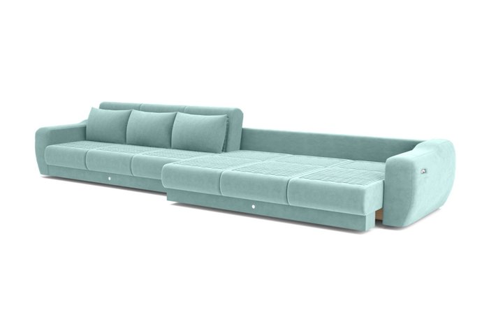 Модульный диван-кровать голубого цвета - лучшие Прямые диваны в INMYROOM