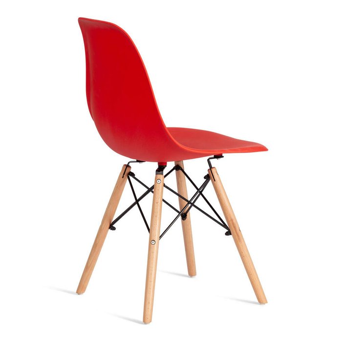 Стул Cindy красного цвета - лучшие Обеденные стулья в INMYROOM