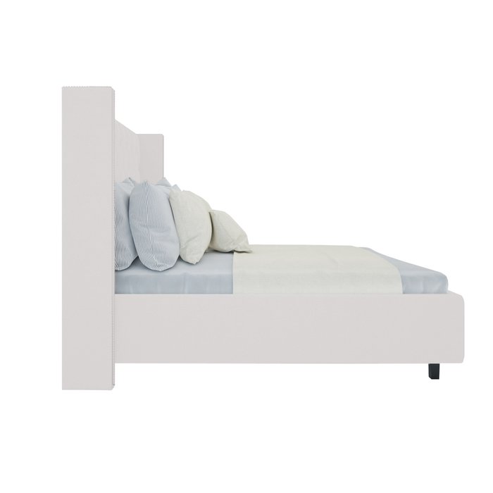 Кровать с декоративными гвоздиками Wing 200х200  - купить Кровати для спальни по цене 102000.0