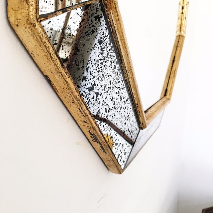Настенное зеркало Julian gold - купить Настенные зеркала по цене 37900.0