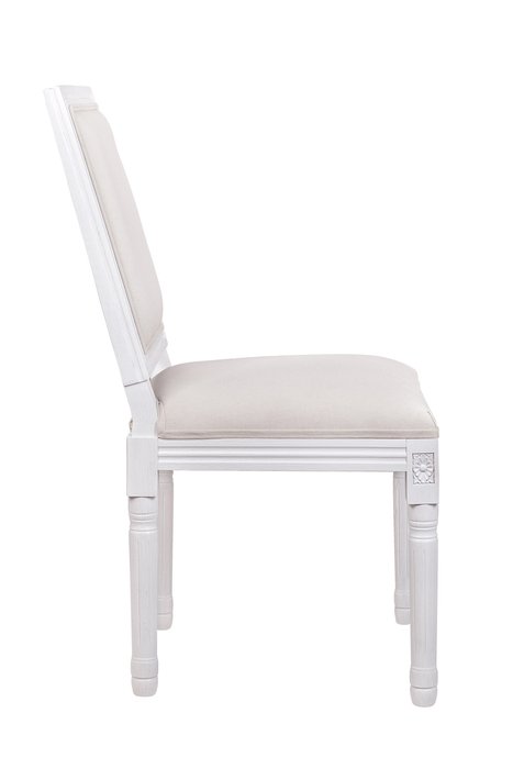 Обеденный стул Lotos бело-бежевого цвета - лучшие Обеденные стулья в INMYROOM
