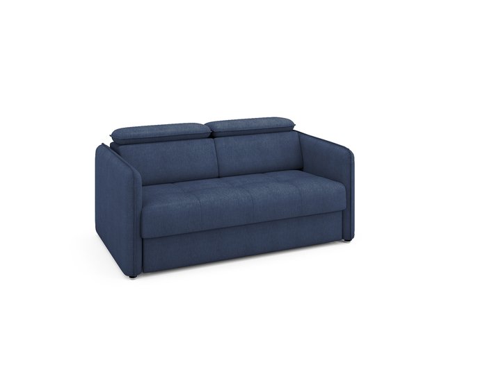 Диван раскладной Vito синего цвета - лучшие Прямые диваны в INMYROOM