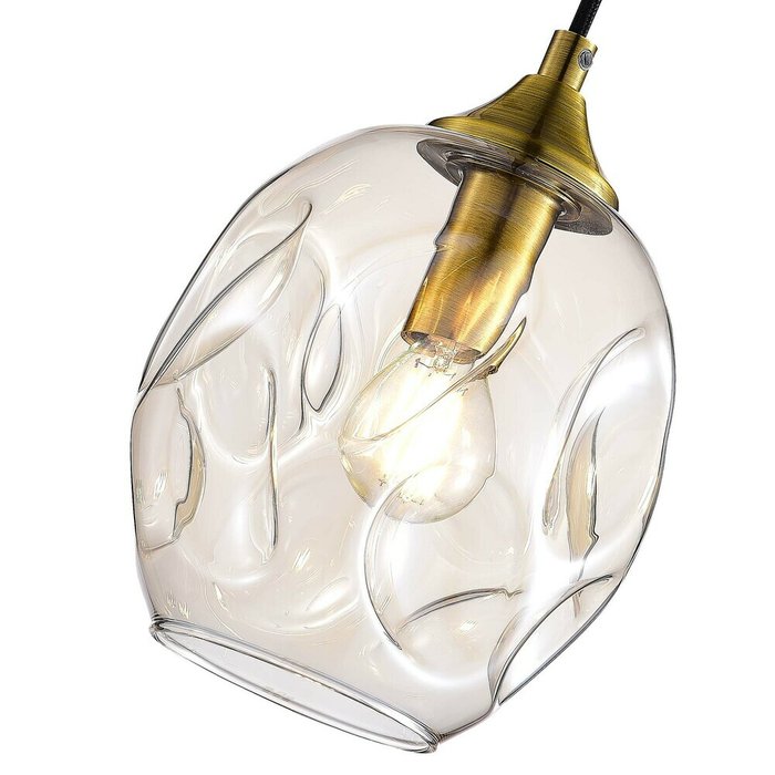 Подвесной светильник Idesia с плафоном из стекла - лучшие Подвесные светильники в INMYROOM