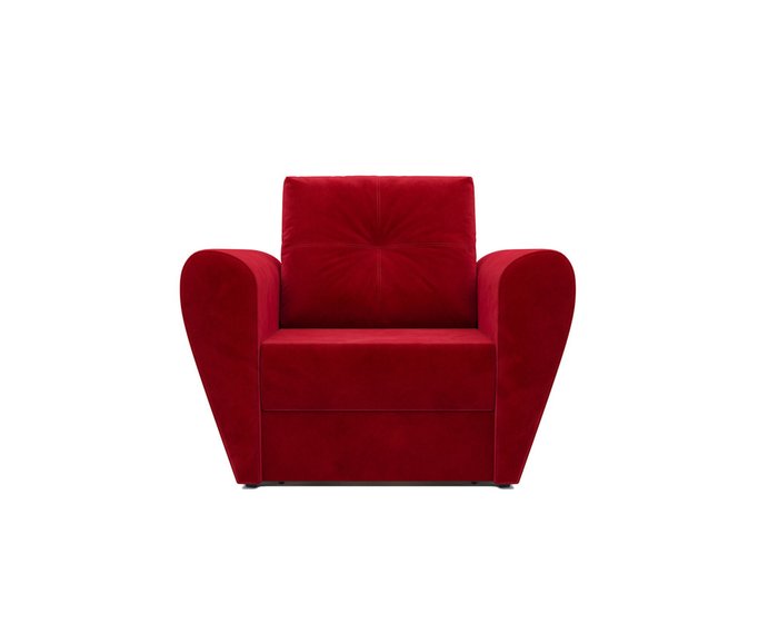 Кресло-кровать Квартет красного цвета - купить Интерьерные кресла по цене 20390.0