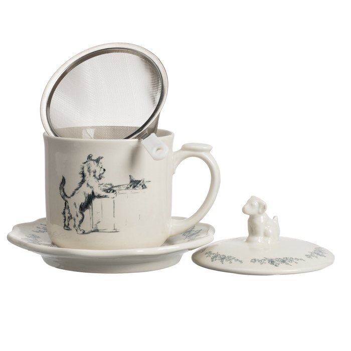Чайный набор для заваривания Dog Tea - лучшие Для чая и кофе в INMYROOM