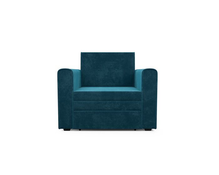 Кресло-кровать Санта сине-зеленого цвета - лучшие Интерьерные кресла в INMYROOM
