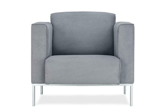Кресло Тоскана Комфорт серого цвета - купить Интерьерные кресла по цене 35570.0