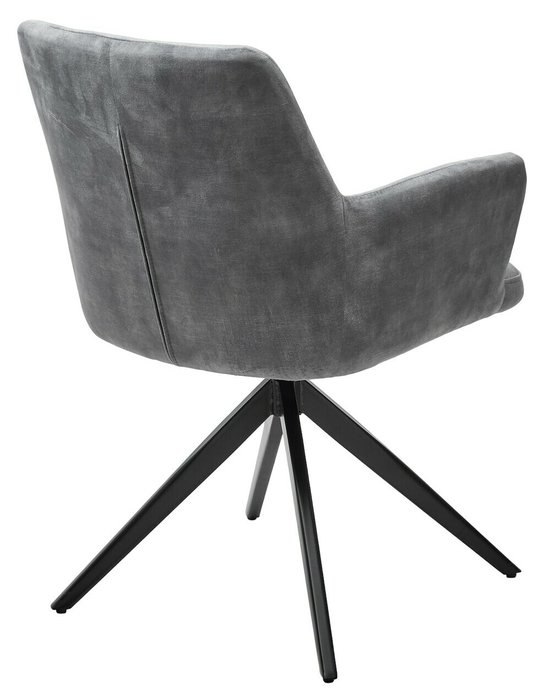Стул вращающийся Dante серого цвета - купить Обеденные стулья по цене 10700.0