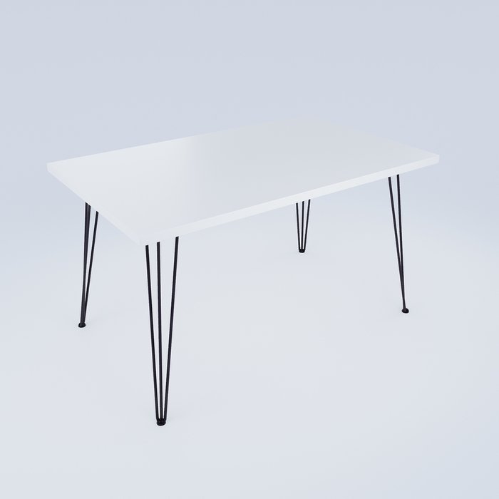 Обеденный стол 120 белого цвета - купить Обеденные столы по цене 5850.0