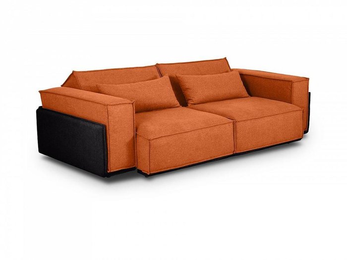 Диван-кровать Asti оранжевого цвета - лучшие Прямые диваны в INMYROOM