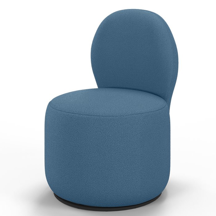 Кресло Ursula голубого цвета