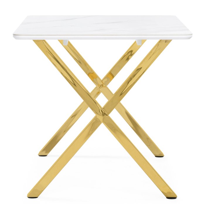 Обеденный стол Селена 3 белого цвета - лучшие Обеденные столы в INMYROOM