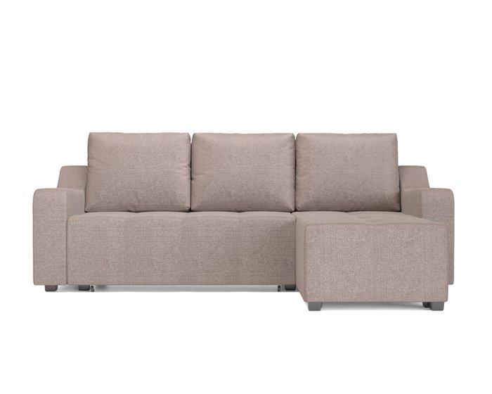 Угловой диван-кровать Берн бежевого цвета - купить Угловые диваны по цене 39990.0