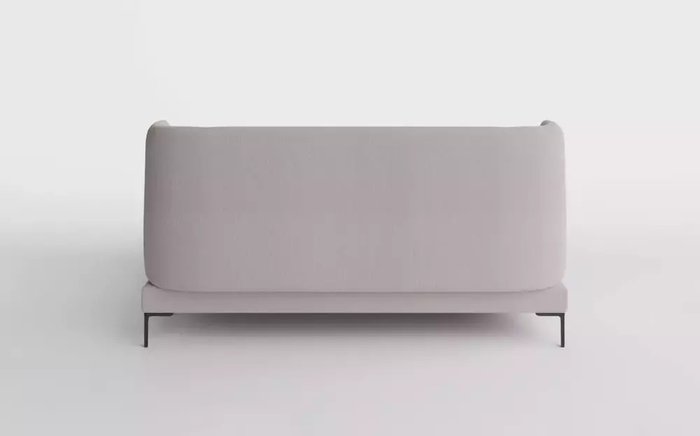 Кровать Blanche 180х200 серого цвета без подъемного механизма - лучшие Кровати для спальни в INMYROOM
