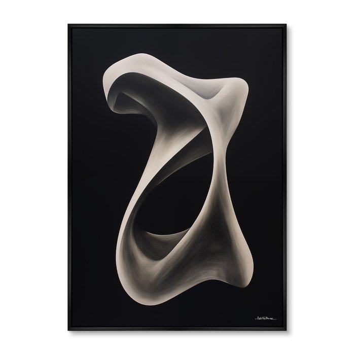 Набор из двух репродукций картин Streamlined shapes, 2024г. - лучшие Картины в INMYROOM
