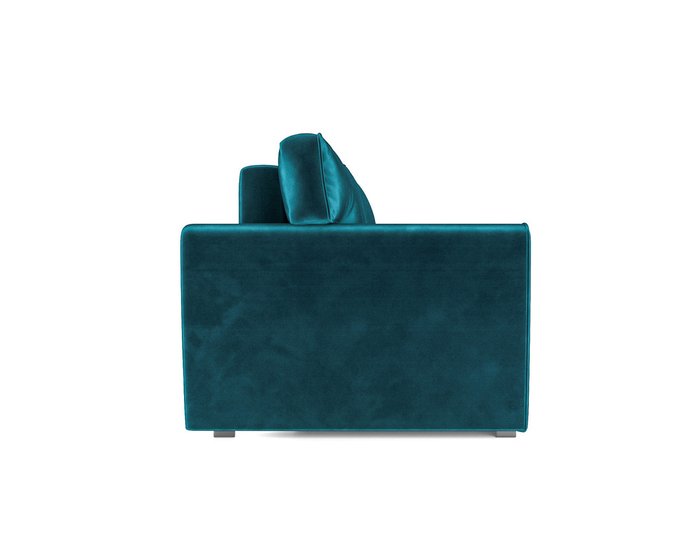 Прямой диван-кровать Оскар сине-зеленого цвета - лучшие Прямые диваны в INMYROOM