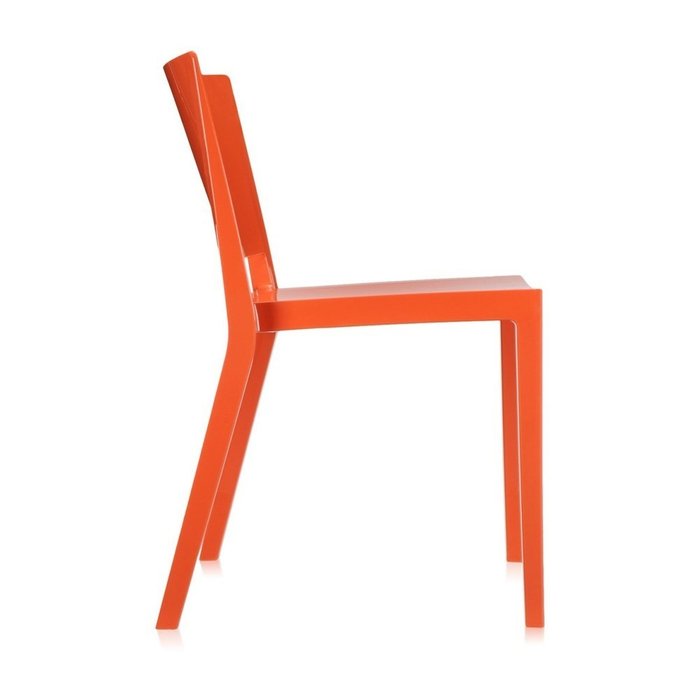 Стул Lizz оранжевого цвета - лучшие Обеденные стулья в INMYROOM