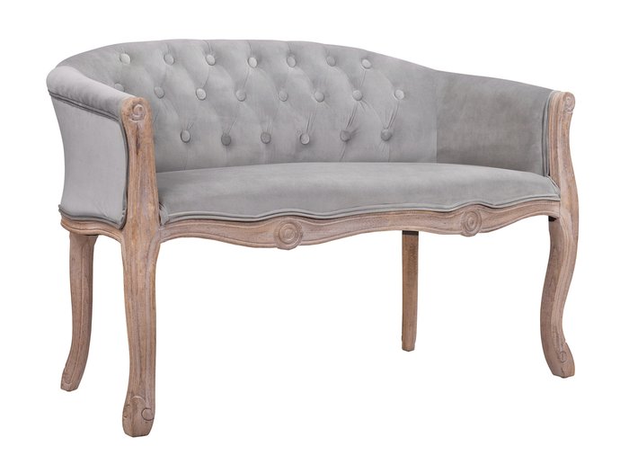 Диван Kandy double grey velvet серого цвета - купить Прямые диваны по цене 47700.0 Диван Kandy double grey velvet серого цвета - купить Прямые диваны по цене 47700.0
